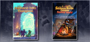 Fantasy Idle Dungeon & Stickman Strikes: Conquer Fantasy World banner