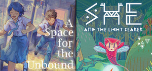 A Space for the Unbound + She and the Light Bearer banner