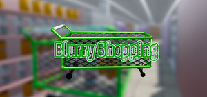 Blurry Shopping banner