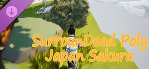 SurrounDead Poly ‌Japan Sakura Japan Sword banner