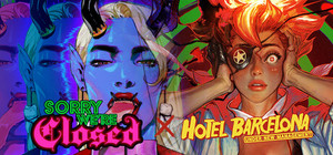 Sorry We're Closed & Hotel Barcelona banner