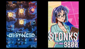 STONKS-9800: Stock Market Simulator & Desynced banner