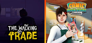 The Walking Trade x Comic Book Store Simulator banner