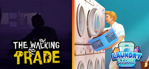 The Walking Trade x Laundry Store Simulator banner