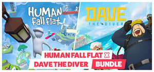 Human Fall Flat x DAVE THE DIVER banner