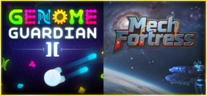 🧬 Genome Guardian 2 × Mech Fortress 🤖 banner