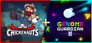 Chickenauts + Genome Guardian 2 banner