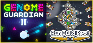 🧬 Genome Guardian 2 × Run Build Pew! 🛰 banner