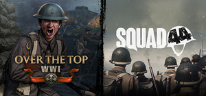 Squad 44 x Over The Top: WWI banner