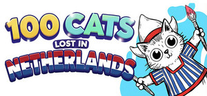 100 Cats Lost in Netherlands Find & Color banner