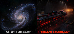 Galactic Simulator & Stellar Industrialist banner