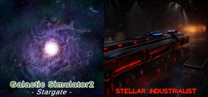 Galactic Simulator 2 & Stellar Industrialist banner
