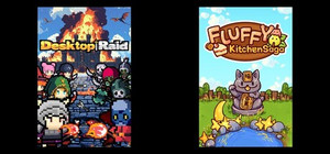 Desktop Raid & Fluffy Kitchen Saga banner