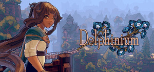Delphinium banner