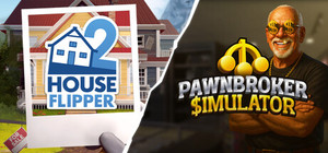Pawnbroker Simulator x House Flipper 2 banner