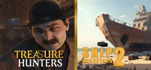 Treasure Hunters x Ship Graveyard Simulator 2 banner