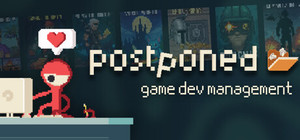 Postponed: Game Dev Management Roguelite banner