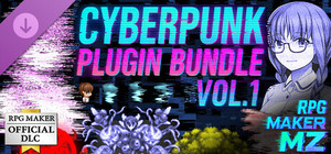 RPG Maker MZ - CYBERPUNK PLUGIN BUNDLE vol1 banner
