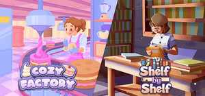 Cozy Factory & Shelf by Shelf banner