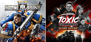 Warhammer 40,000: Space Marine 2 x Toxic Commando - Blood Edition banner