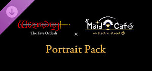 Wizardry: The Five Ordeals - Portrait Pack "Maid Cafe on Electric Street" banner