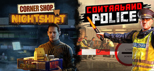 Corner Shop: NightShift and Contraband Police banner