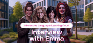 Interactive Language-Learning Novel: Interview with Emma banner