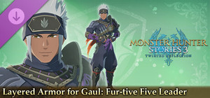 Monster Hunter Stories 3: Twisted Reflection - Layered Armor for Gaul: Fur-tive Five Leader banner