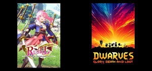 Rustil: Eternal Labyrinth Castle & Dwarves: Glory, Death and Loot banner