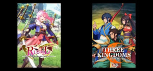 Rustil: Eternal Labyrinth Castle & Three Kingdoms: The Blood Moon banner