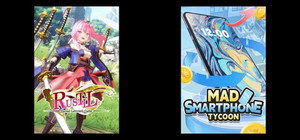 Rustil: Eternal Labyrinth Castle & Mad Smartphone Tycoon banner