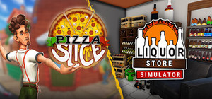 Pizza Slice x Liquor Store Simulator banner