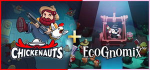 Chickenauts + EcoGnomix banner