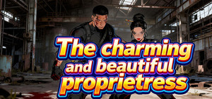 The charming and beautiful proprietress banner