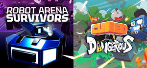 Robot Arena Survivors x Cubed and Dangerous banner