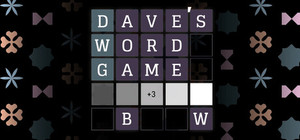 Dave's Word Game banner