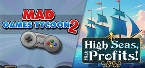 Mad Games Tycoon 2 x High Seas, High Profits! banner