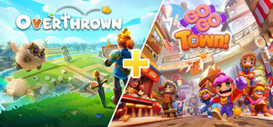 Overthrown x Go-Go Town! banner