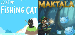 Maktala: Slime Lootfest X Desktop Fishing Cat banner
