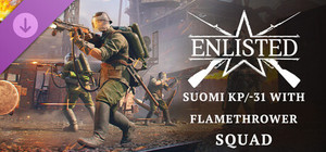 Enlisted - Suomi KP/-31 with flamethrower Squad banner