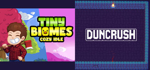 Tiny Biomes: Cozy Idle x Duncrush banner