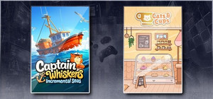 Captain Whiskers: Incremental Seas & Cats & Cups banner