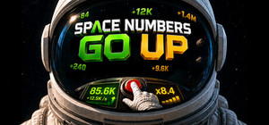 Space Numbers Go Up banner