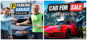 Parking Garage Simulator & Car For Sale Simulator 2023 banner