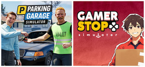 Parking Garage Simulator & Gamer Stop Simulator banner
