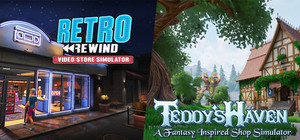 Retro Rewind & Teddy's Haven banner