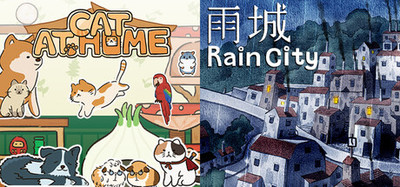 🌧️🏙️Rain City x 🐱Cat at Home