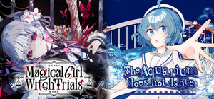 The Aquarium does not dance × Magical Girl Witch Trials Collaboration banner