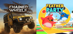 Chained Wheels + Feather Party banner