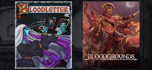 Bloodgrounds + BLOODLETTER banner